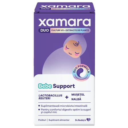 Xamara Duo Bebe suport picaturi, 14ml, Dr Reddys