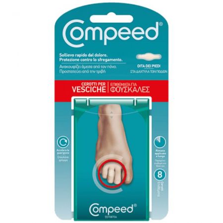 Plasturi basici interdigitale, 8 bucati, Compeed