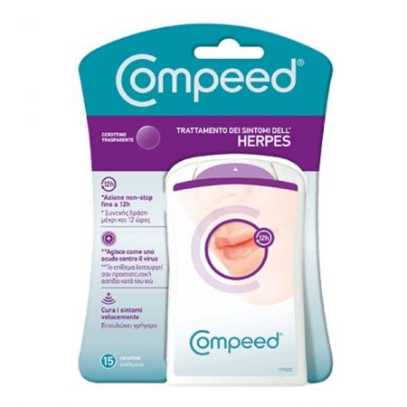 Plasturi antiherpetici, 15 bucati, Compeed