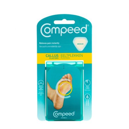 Plasturi bataturi superficiale medii, 6 bucati, Compeed