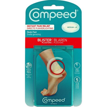 Plasturi basici medium, 5 bucati, Compeed