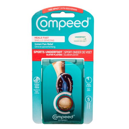 Plasturi basici talpa ( sport), 5 bucati, Compeed