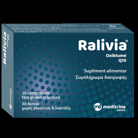 Ralivia Oxiblume + CoQ10, 30 comprimate, Meditrina