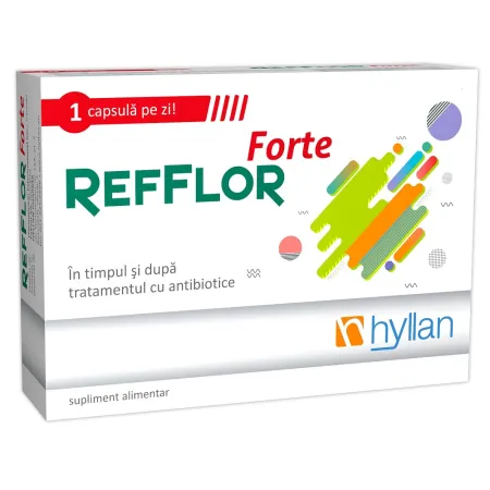 Refflor Forte adulti, 10 capsule, Hyllan Pharma