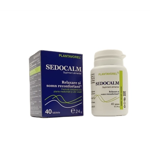 Sedocalm, 40 comprimate, Plantavorel