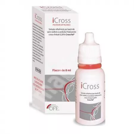 Icross 0,20% picaturi oftalmice, 8 ml, Off Italia