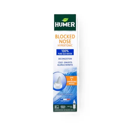 Humer Spray Decongestionant 100% apa de mare, 50ml, Humer