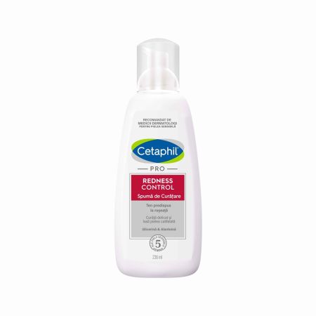 Spuma de curatare Redness Control PRO, 236ml, Cetaphil