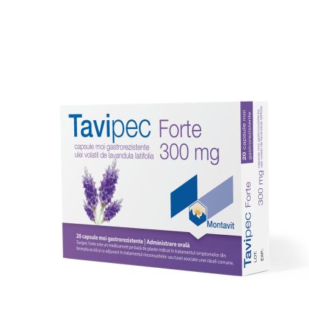 Tavipec Forte 300mg, 20 capsule, Montavit