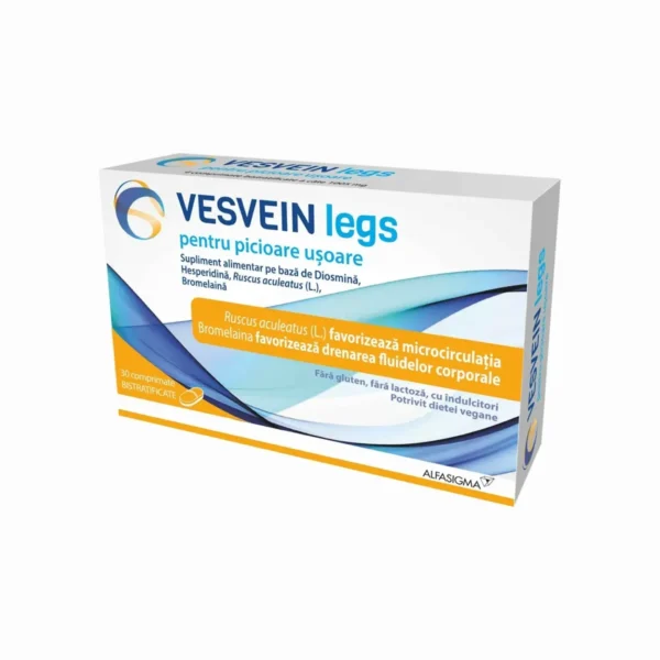 Vesvein Legs, 30 comprimate, Alfasigma