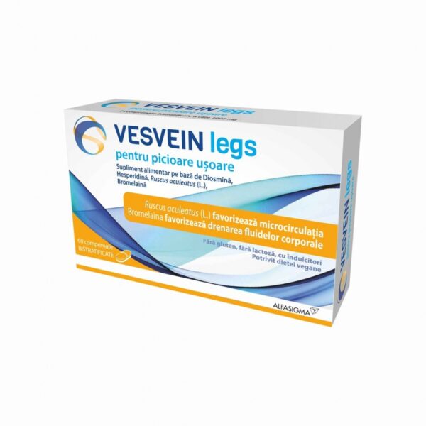 Vesvein Legs, 60 comprimate, Alfasigma
