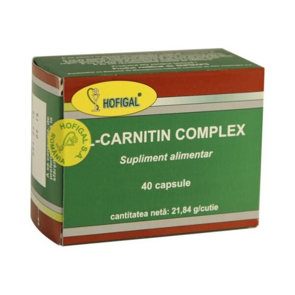 L-Carnitin Complex, 40 comprimate, Hofigal