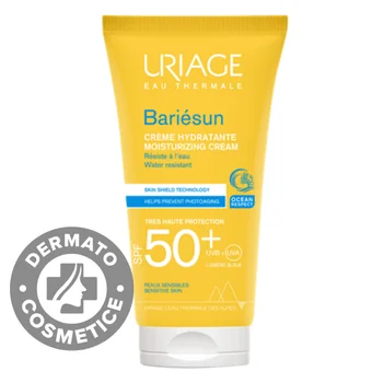 Crema protectie solara cu SPF 50+, fara parfum Bariederm, 50ml, Uriage