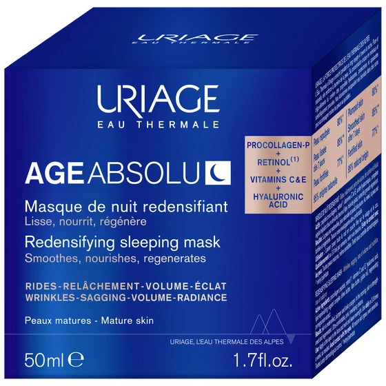Crema regeneranta de noapte pro-colagen Age Absolu, 50ml, Uriage