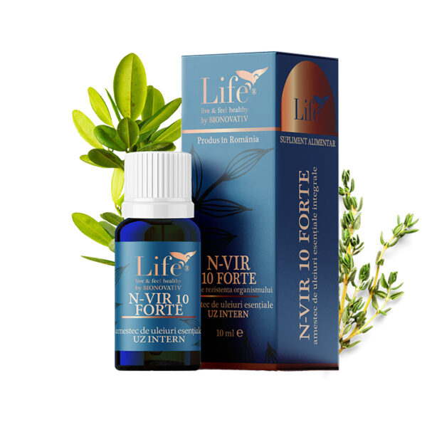 Ulei Esential N-VIR 10 Forte, 10 ml, Bionovativ