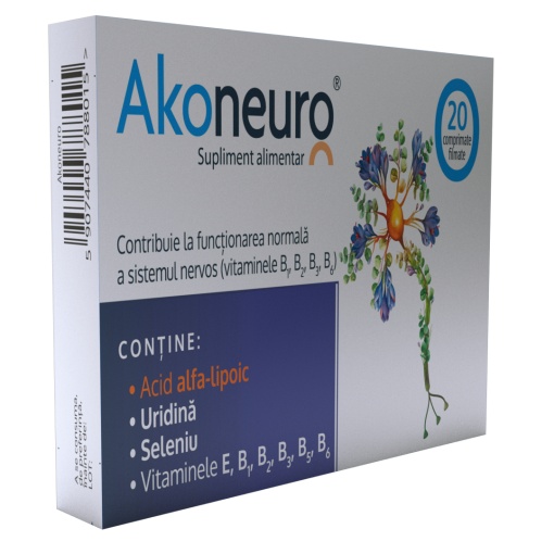 Akoneuro, 20 comprimate filmate, Accord
