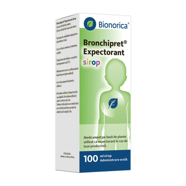 Bronchipret Sirop expectorant, 100ml, Bionorica