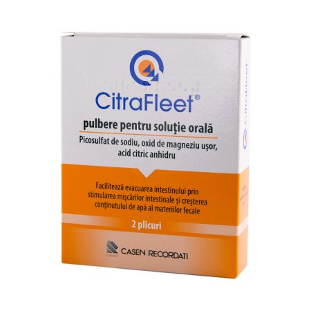 Citrafleet, 2 plicuri, Casen Recordati