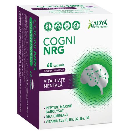 Cogni NRG, 60 capsule, Adya