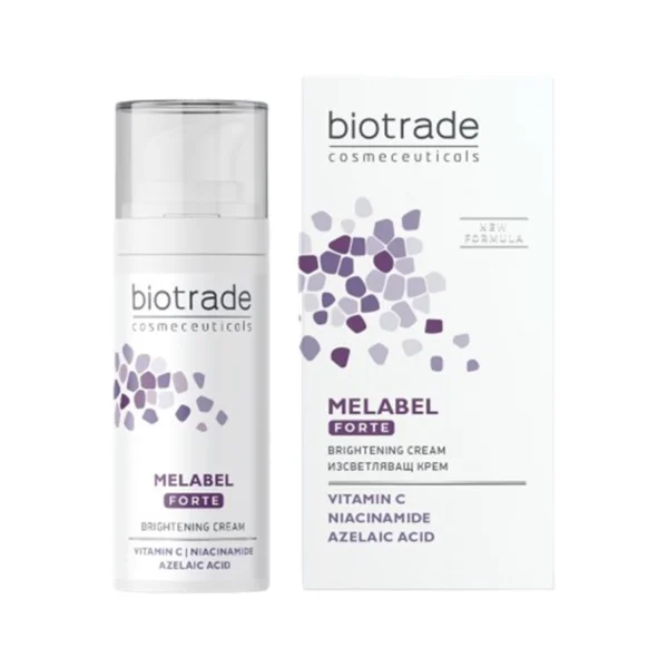 Crema depigmentanta cu actiune tripla Melabel Forte, 30ml, Biotrade
