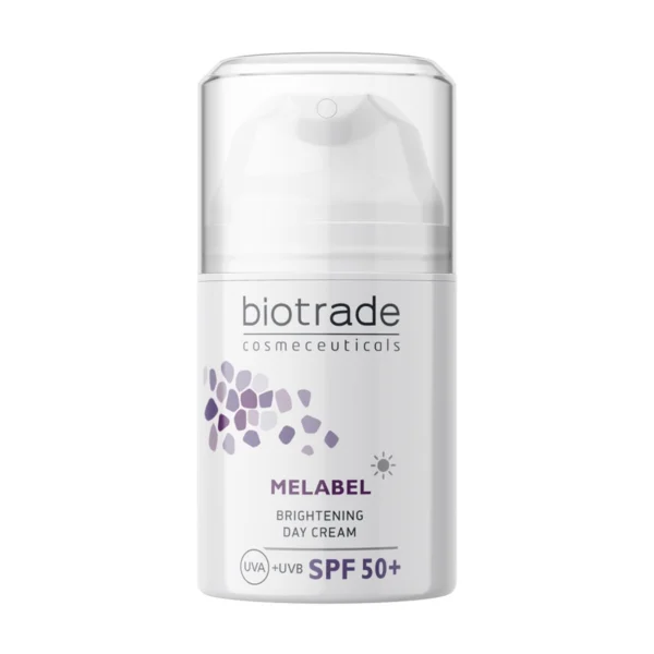 Crema depigmentanta de zi SPF 50+ Melabel Whitening, 50ml, Biotrade