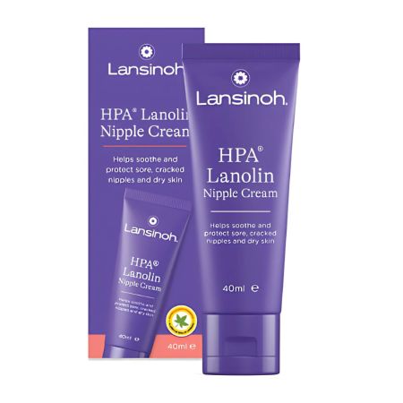Crema pentru mameloane Lanolin HPA 40ml, Lansinoh