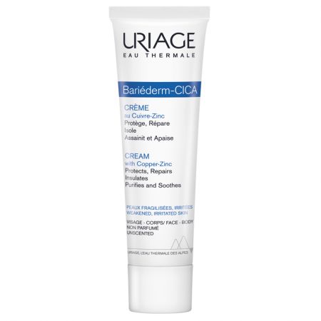 Crema reparatoare Bariederm Cica, 100ml, Uriage