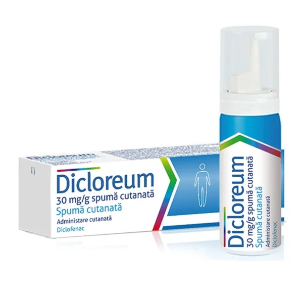 Dicloreum spuma cutanata, 30mg/g, 50 g, Alfasigma
