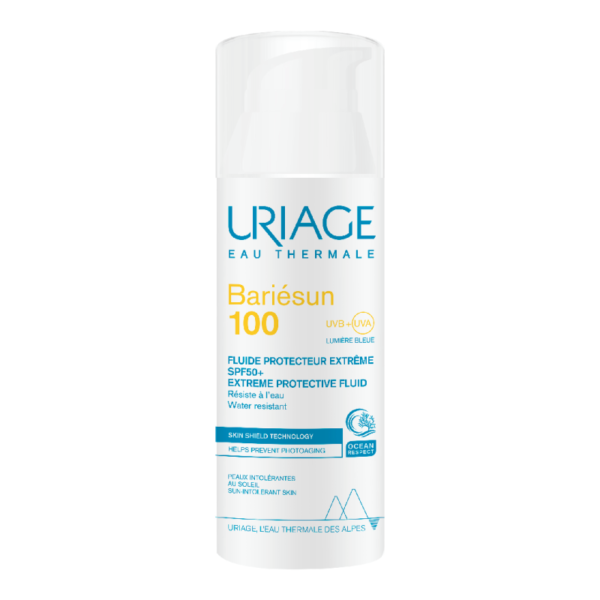 Fluid protectie extrema Bariesun 100, SPF 50+, 50 ml,Uriage