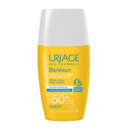 Fluid ultra lejer pentru protectie solara SPF 50+ Bariesun, 30ml, Uriage