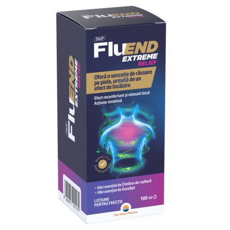 Lotiune pentru frectie Fluend Extreme, 100ml, Sunwave