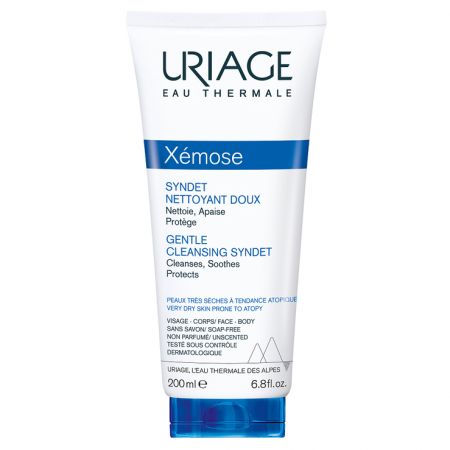 Gel de curatare Xemose Syndet, 200ml, Uriage