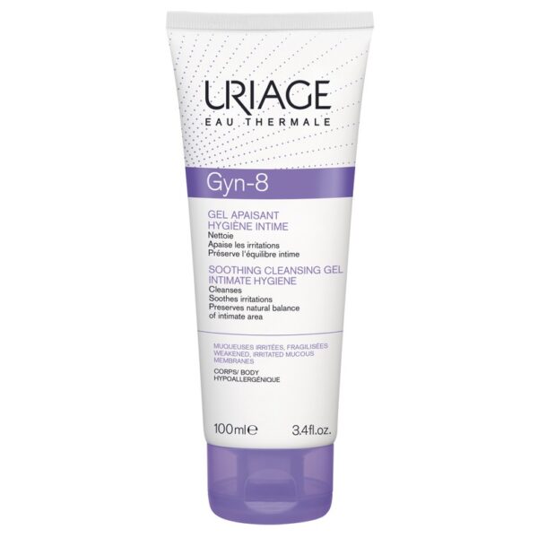Gel intim de curatare Gyn Phy-8, 100ml, Uriage