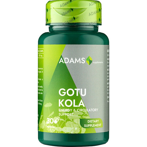 Gotu Kola 400mg, 30 capsule, Adams