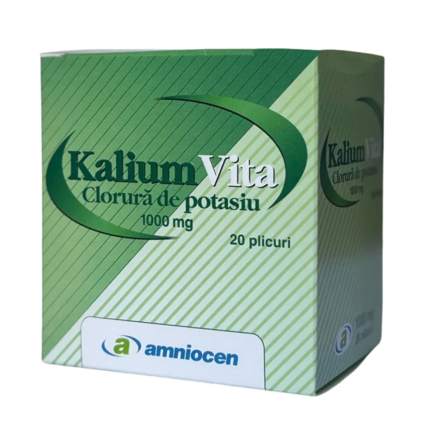 Kalium Vita 1000mg, 20 plicuri, Amniocen