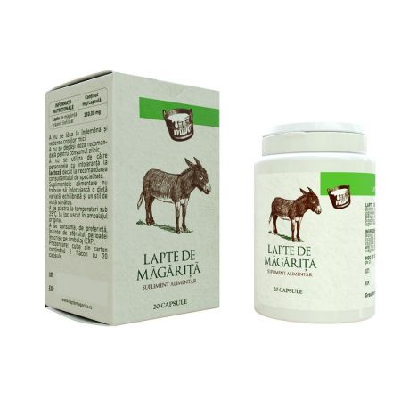 Lapte de magarita 250mg, 20 capsule, Eurobrands