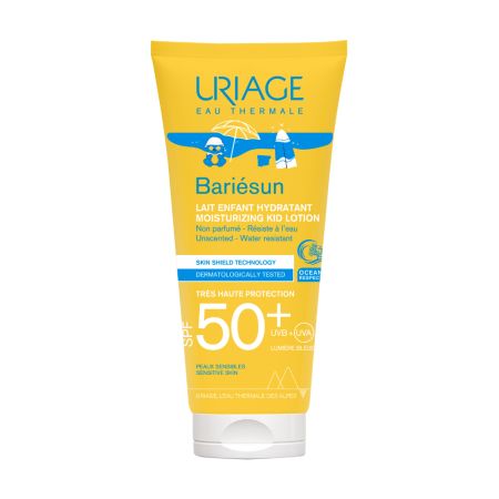 Lapte de protectie solara copii SPF 50+ Bariesun, 100ml, Uriage