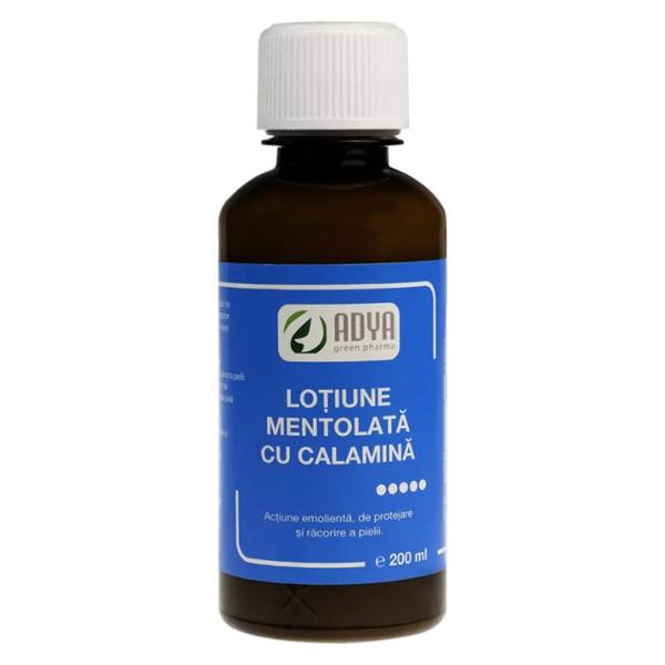 Lotiune mentolata cu calamina, 200ml, Adya