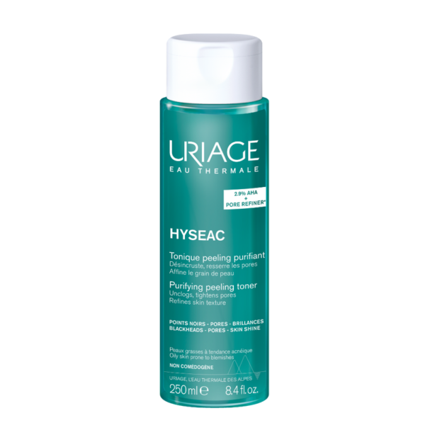 Tonic exfoliant purifiant Hyseac, 250ml ,Uriage
