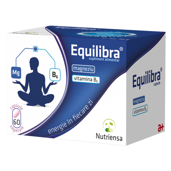 Equilibra Magneziu + Vit B6, 60 capsule, Antibiotice