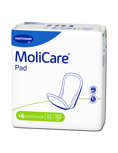 Tampoane absorbante pentru incontinenta urinara Molicare Pad 2 picaturi, 30 bucati,Paul Hartmann