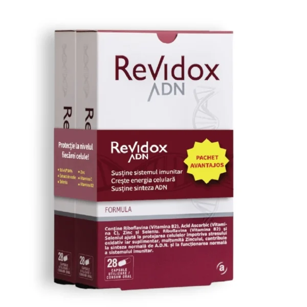 Revidox ADN, 28 capsule, PROMO 1 + 1, Zentiva