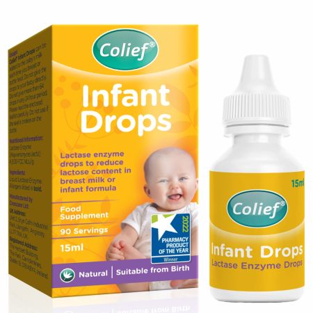 Picaturi cu lactaza Infant Drops, 15ml, Colief