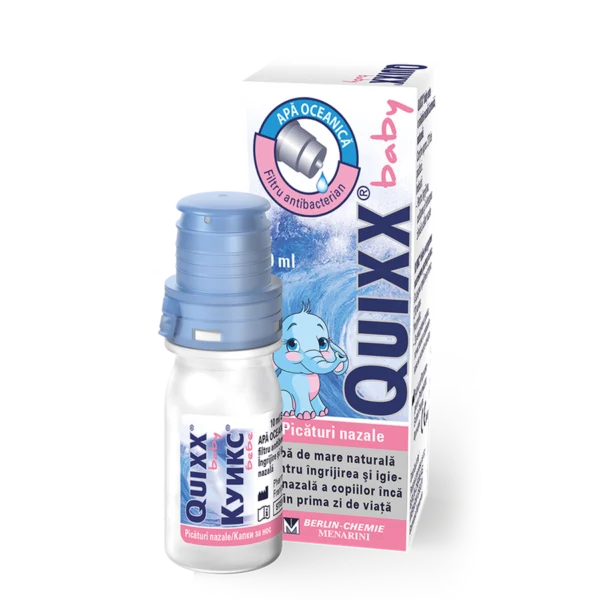 Picaturi nazale Quixx Baby, 10ml, Berlin Chemie
