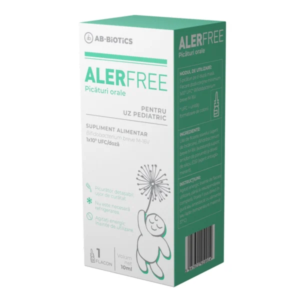 Alerfree picaturi orale, 10ml, AB-Biotics