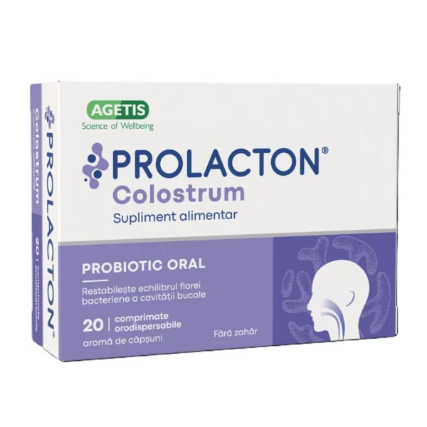 Probiotic Prolacton Colostrum, 20 comprimate orodispersabile, Agetis