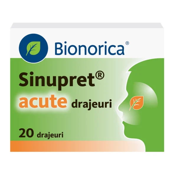 Sinupret Acute, 20 drajeuri, Bionorica
