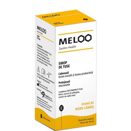 Sirop de tuse cu aroma de miere si lamaie, 175ml, Epsilon Health