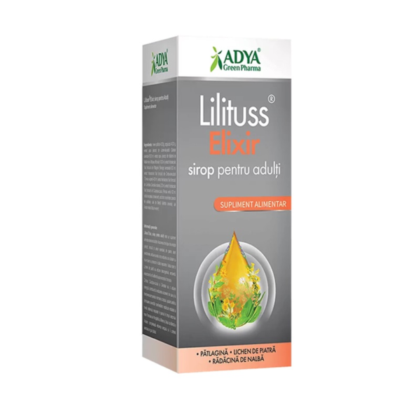 Sirop pentru adulti Lilituss Elixir 200ml, Adya