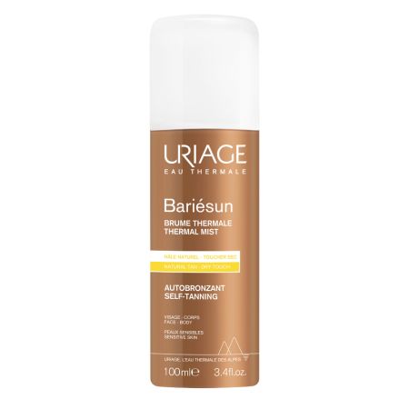 Spray autobronzant Bariesun Brume Thermale, 100ml, Uriage